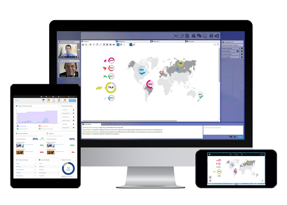 screenshot of Wormhole Campus